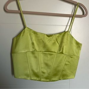 Jason Wu Corset Crop Top